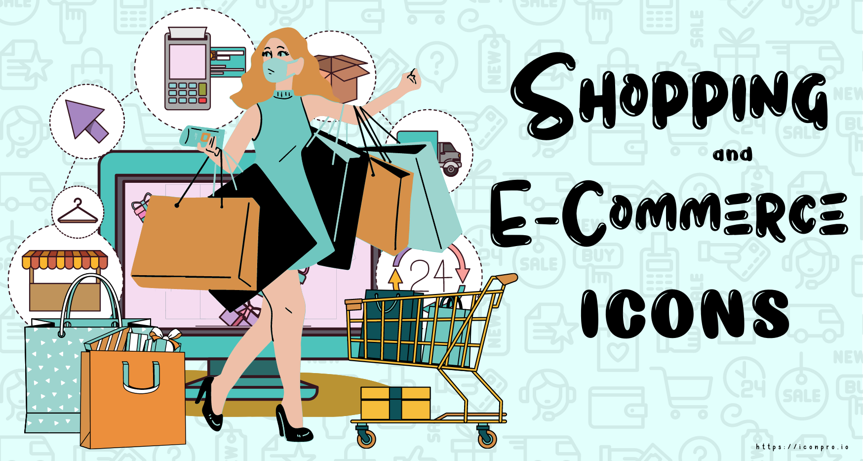 Shopping and E-commerce Icons - iconPRO