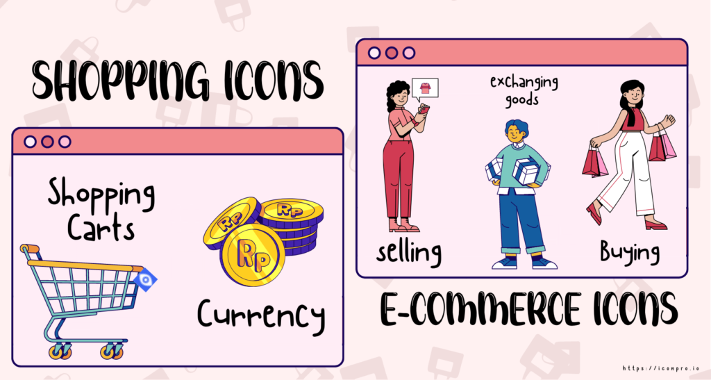 Shopping and E-commerce Icons - iconPRO